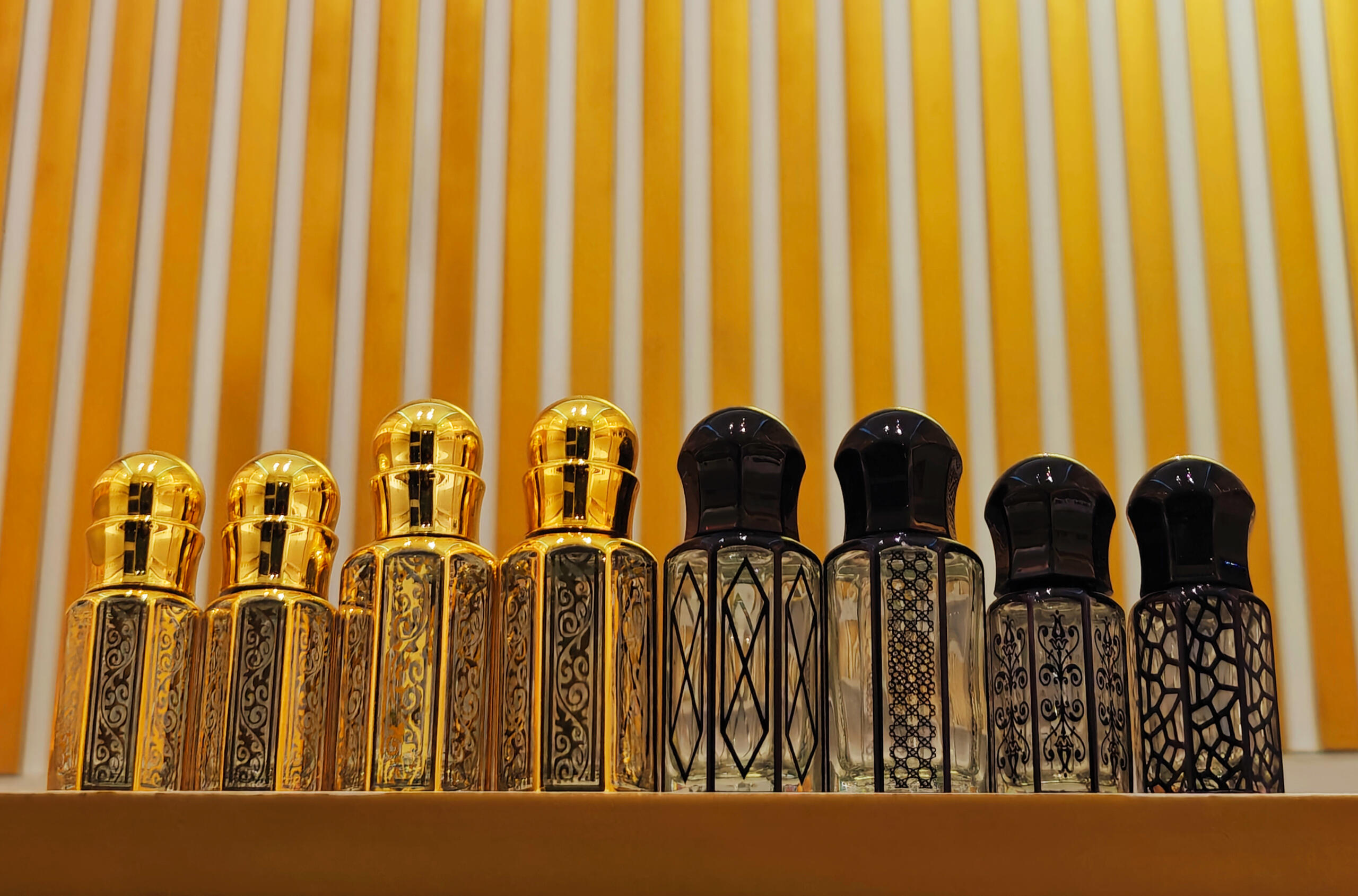 You can get all our attar in design bottles. Sold seperately